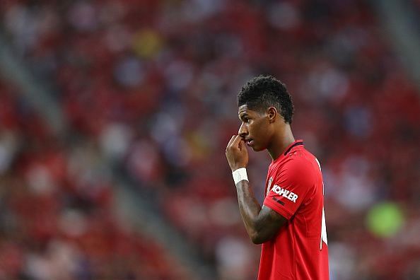 Manchester United's Marcus Rashford